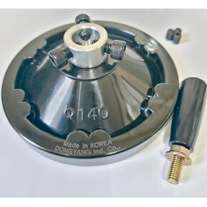 5.5" Ultimate Handwheel For or Less 3/4" Shaft 1 Set Used as Replacement Parts for Milling, Lathe, Drill press, Tailstock, Liquid Filling Machine, etc. Easy installation, Made in Korea.