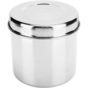 304 Stainless Steel Medical Ointment Jar, Cotton Container, Anti-Iodine Container for Hospital Beauty Salon
