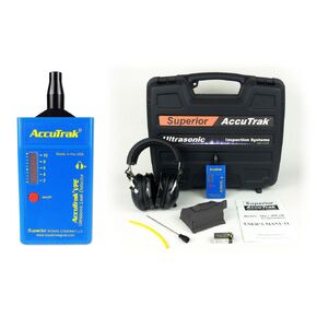 Superior AccuTrak VPE PRO Ultrasonic Leak Detector Professional Kit, Includes VPE Leak Detector, Battery, Large Carry Case, Touch Probe, Waveguide, Noise Blocking Headphones