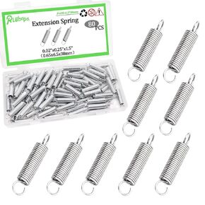 133PCS Extension Spring Assortment Kit 25 Different Sizes Stainless Steel Extension Spring for Home Repairs & DIY