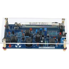 Assembled Geiger Counter Kit,Assembled Radiation Detector System,DIY Miller Tube Tube Nuclear Radiation Detector Geiger Counter Kit Module Experimental Module