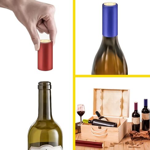 MotBach 240 Pcs Heat Shrink Caps, Wine Shrink Wrap Wine Bottle Shrink Caps Wine Bottle Tops for Wine Cellars And Home Use in Saudi Arabia
