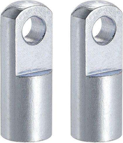 uxcell Air Cylinder Rod Clevis End M8x1.25 Female Thread 42mm Length I Type Connector 2pcs in Saudi Arabia