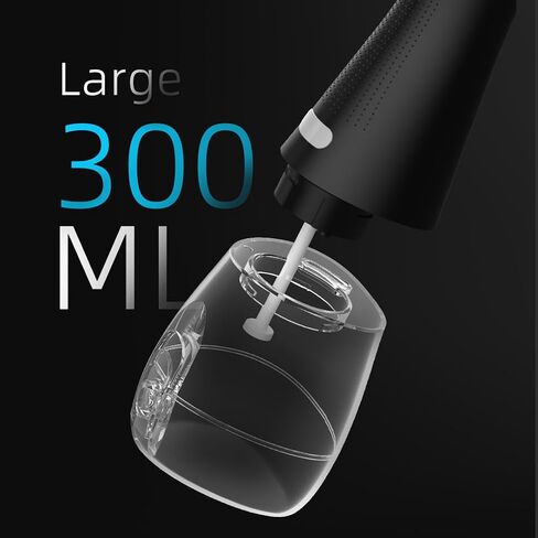 water flosser,Cordless Portable Flosser Rechargeable,IPX7 Waterproof 300ml Water Tank Electric Waterflosser Flossing Machine, Water Dental Flosser Teeth Pick 5 Nozzle Types in Saudi Arabia