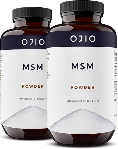 Pure MSM OptiMSM Powder is Kosher | Vegan | Gluten Free | Non-GMO | No Pesticides or Herbicides -16 Ounce, 1 Pack in Saudi Arabia