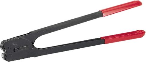 IDL Packaging C-3126 Double Notched Front Action Sealer/Crimper for 3/4" Steel Strapping – Durable Tool with Long Handle – Good for Horizontal and Vertical Operation – Heat-Treated Wearing Steel Parts in Saudi Arabia