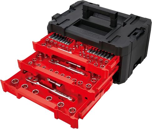 CRAFTSMAN VERSASTACK Mechanics Tool Set, 1/4 in, 3/8 in, and 1/2 in Drive, 230 Piece (CMMT45306) in Saudi Arabia