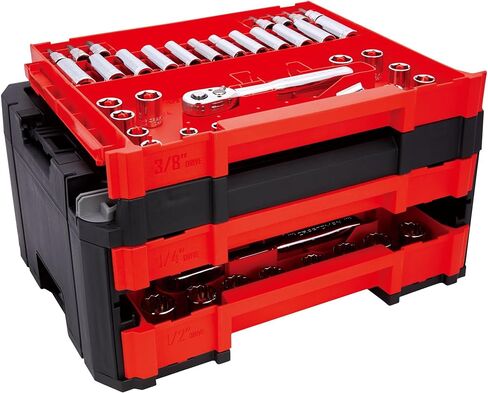 CRAFTSMAN VERSASTACK Mechanics Tool Set, 1/4 in, 3/8 in, and 1/2 in Drive, 230 Piece (CMMT45306) in Saudi Arabia