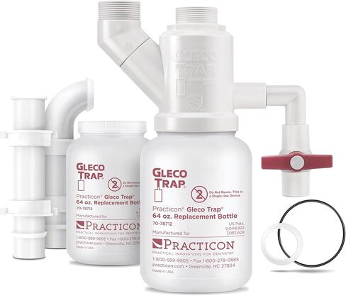Practicon 7078712 Gleco Trap Replacement Bottle, 64 oz., Pack of 6 in Kuwait