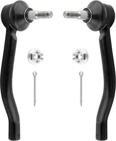 2 قطعة مجموعة تعليق وصلات نهاية قضيب الربط الخارجي الأمامي مناسبة لنيسان ألتيما 2007-2011، لنيسان مورانو 2009-2010 و2013-2014 جميع الموديلات/2011-2012 AWD فقط استبدال # ES800511 ES800512 in Kuwait