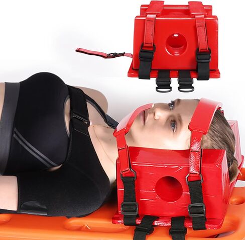 Spine Board Head Immobilizer for EMS EMT Medical Emergency with Adjustable Straps in Saudi Arabia