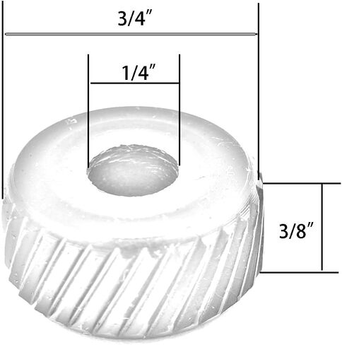 HHIP 2220-0014 عجلة تخريش خشنة على شكل ماسي، 3/4 بوصة × 3/8 بوصة × 1/4 بوصة in Saudi Arabia