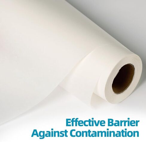 Exam Table Paper - Premium Smooth 18" X 225ft, 12 Rolls Strength Medical Exam Paper, Barrier Protection, Ideal For Doctor's Offices, Medical Facilities, Patternmaking, Tracing and More in Kuwait