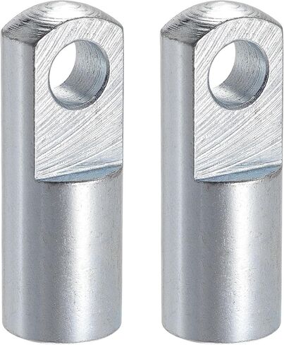 uxcell Air Cylinder Rod Clevis End M8x1.25 Female Thread 42mm Length I Type Connector 2pcs in Saudi Arabia