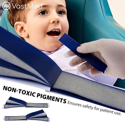 144 Sheets Dental Grade Articulating Papers by VASTMED | Micron Bite Articulating Paper & Film Doubled Side for Occlusal and Interproximal Adjustments in Kuwait
