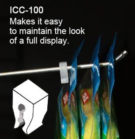 مشبك التحكم في المخزون، ICC-100، حزمة من 300 قطعة من ClipStrip in Kuwait