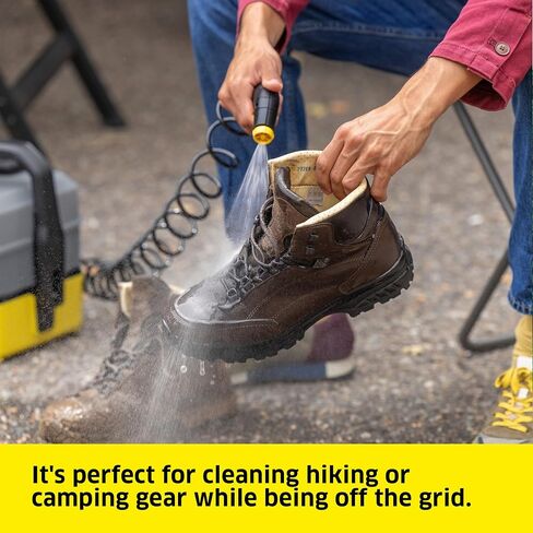 Kärcher OC 3 Plus Mobile Outdoor Cleaner, 1.8 gal. Water Tank, Spray Gun and Hose, Battery Operated, for on-to-go Cleaning, 72 PSI in Kuwait