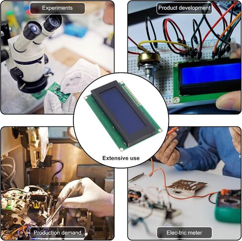 IIC I2C المسلسل LCD2004A LCD2004A 20x4 وحدة عرض تناسب Arduino/Raspberry Pi / STM32 ، وحدة LCD لأحرف الإضاءة الخلفية الخضراء in Saudi Arabia