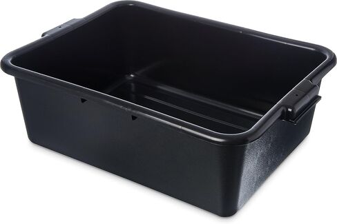 Carlisle FoodService Products 4401103 Comfort Curve Bus Box/Tote Box, 7" Deep, Black in Saudi Arabia