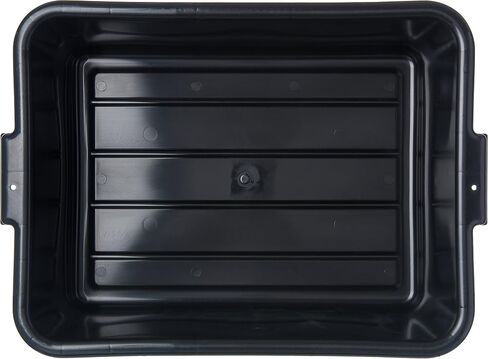 Carlisle FoodService Products 4401103 Comfort Curve Bus Box/Tote Box, 7" Deep, Black in Saudi Arabia