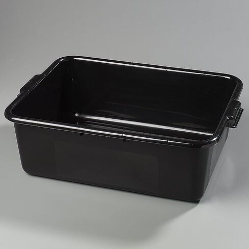 Carlisle FoodService Products 4401103 Comfort Curve Bus Box/Tote Box, 7" Deep, Black in Saudi Arabia