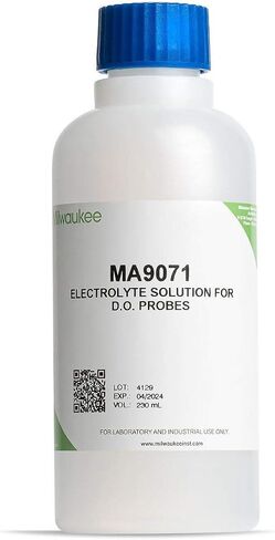ميلووكي MA9071 محلول الأكسجين بالكهرباء، 220 مل لـ SM600 in Saudi Arabia