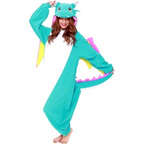 SAZAC Dragon Kigurumi - Onesie Jumpsuit Halloween Costume