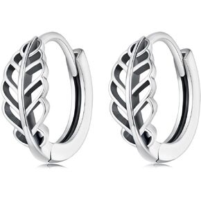 925 Sterling Silver Snake Turtle Hoop Earrings for Women Green Zircon Eyes Snake Ear Buckles Statement Fine Jewelry