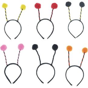 6 Pack Ant Animal Antenna Headband Hairband Halloween Cosplay Party Costume Headwear