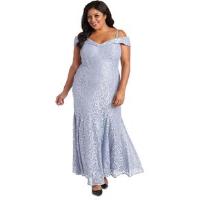 R&M Richards Women's Mermaid Silhouette Dress