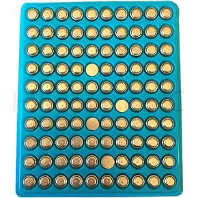 New 100 X AG3 LR41 392 Button Cell Battery in Tray in Ywhome