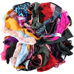HORIOL Womens Variety Of Thongs Sexy G-Strings Lace T-Back Panties