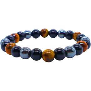 Seven Chakra Beads Bracelet Healing Crystal Bracelet Adjustable Handmade Jewelry for Women and Men