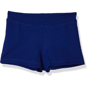 Capezio girls Boys Cut Low Rise athletic shorts, Royal, 6 8 US