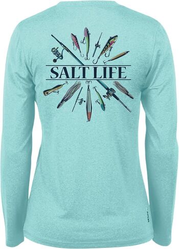 Salt Life Women's Lure Me in Long Sleeve Performance Tee in Saudi Arabia