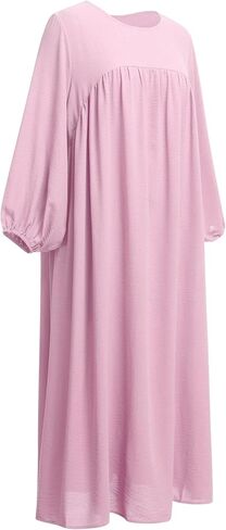 IBTOM CASTLE Abaya for Women Muslim Prayer Eid Ramadan Modest Dress Middle East Arabian Khimar Islamic Long Dubai Caftan Robe in Kuwait