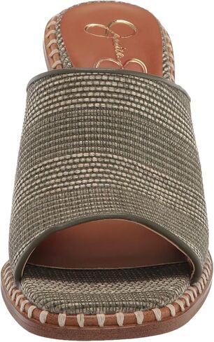 Jessica Simpson Womens Lendrila Leather Slip-On Heels in Saudi Arabia