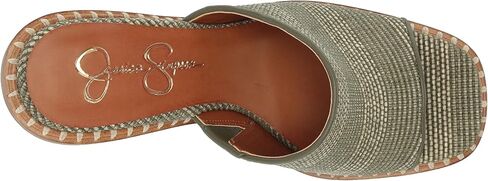Jessica Simpson Womens Lendrila Leather Slip-On Heels in Saudi Arabia