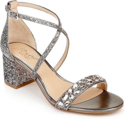 Jewel Badgley Mischka Women's Claudia Heeled Sandal in Saudi Arabia
