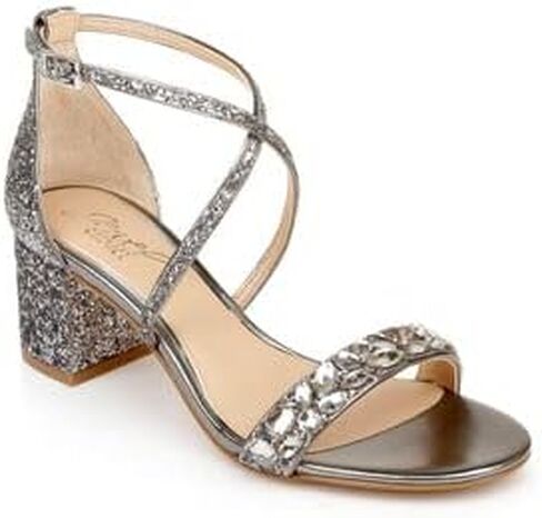 Jewel Badgley Mischka Women's Claudia Heeled Sandal in Saudi Arabia