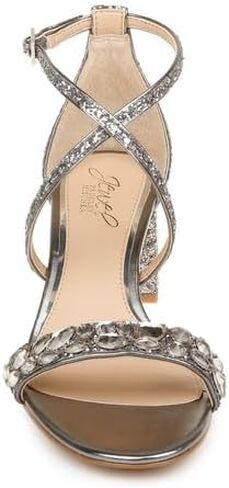 Jewel Badgley Mischka Women's Claudia Heeled Sandal in Saudi Arabia