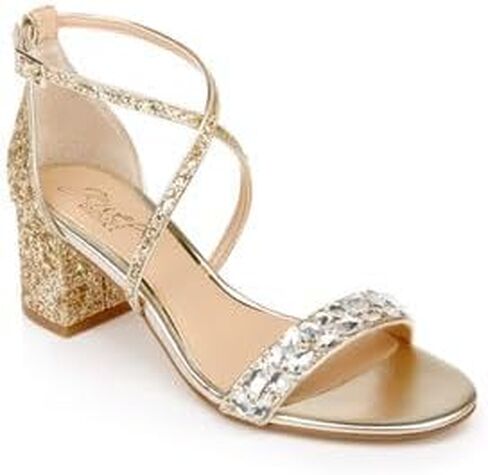 Jewel Badgley Mischka Women's Claudia Heeled Sandal in Saudi Arabia