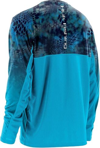 HUK H1200114-480-XL Kryptek Fade Icon Ls، Kryptek Pontus، X-Large in Saudi Arabia