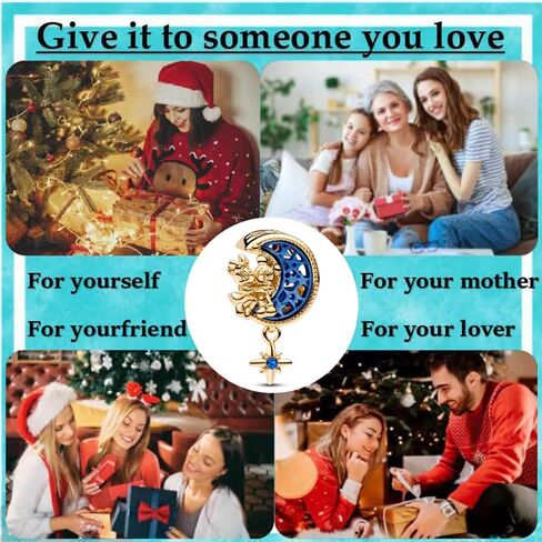 مجوهرات زاوية البيرة أجنحة نجمة القمر ماوس سحر 925 الفضة الاسترليني مع زركونيا مكعب للنساء الأساور والقلائد، هدية عيد الأم للفتيات in Kuwait