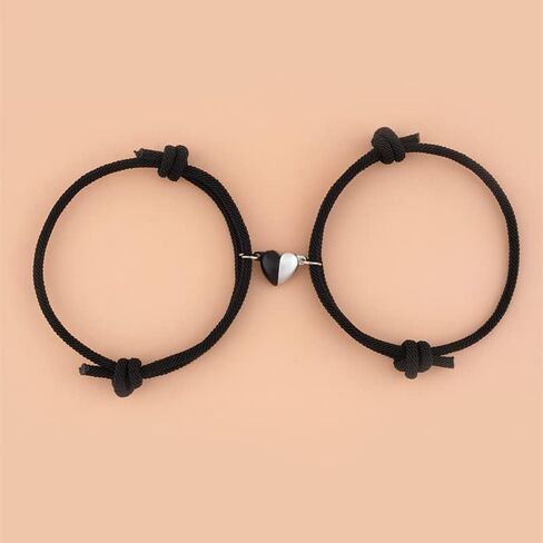 Couples Bracelets for Men Women, Meaningful Bracelets for Couples Gifts Long Distance Relationship for Girlfriend Boyfriend Husband Wife Birthday Gift for BFF Christmas Gifts in Saudi Arabia