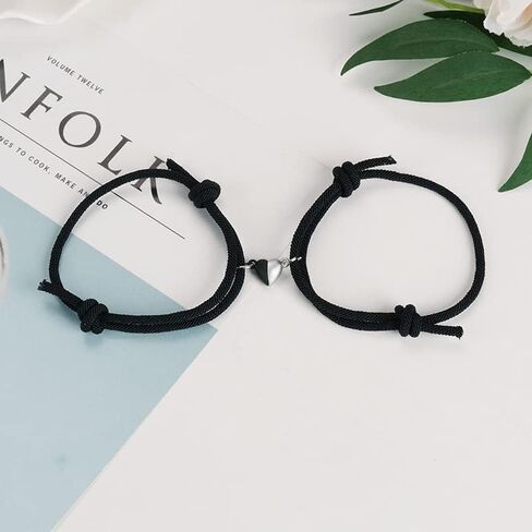 Couples Bracelets for Men Women, Meaningful Bracelets for Couples Gifts Long Distance Relationship for Girlfriend Boyfriend Husband Wife Birthday Gift for BFF Christmas Gifts in Saudi Arabia
