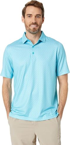 Callaway Swing Tech All Over Chevron Twill Polo in Saudi Arabia