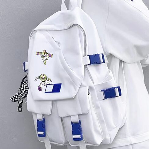 دبابيس أنيمي Buzz Lightyea، لعبة كرتونية ستوي كوسبلاي دبوس صدر معدني من سبائك الزنك البيئي، هدايا للنساء والفتيات in Kuwait