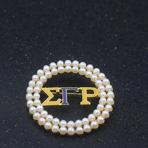 SGRh Sorority Paraphernalia Bracelet Brooch Pin 1922 Sorority Necklace Greek Sorority Gift for Women Girls in Kuwait