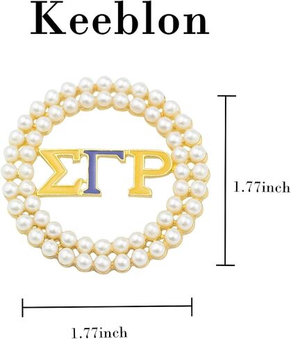 SGRh Sorority Paraphernalia Bracelet Brooch Pin 1922 Sorority Necklace Greek Sorority Gift for Women Girls in Kuwait